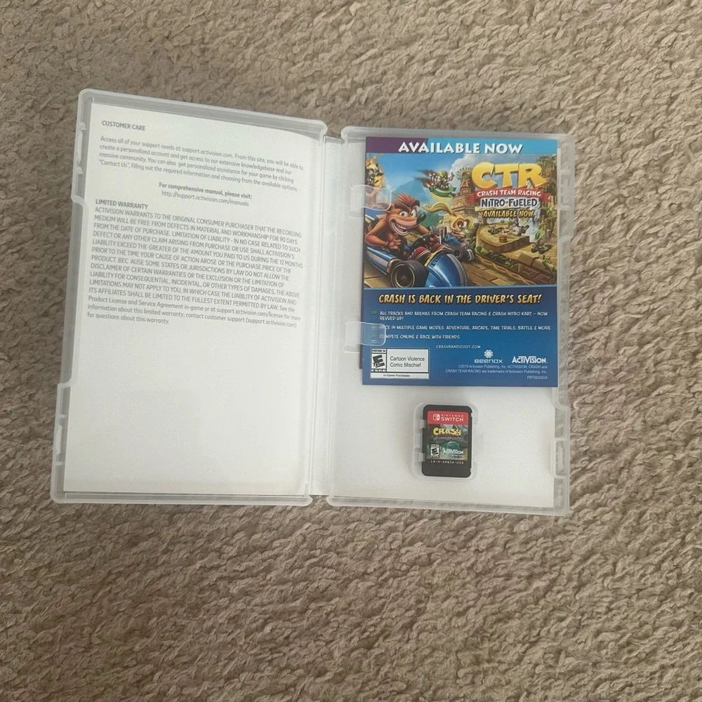 CRASH BANDICOOT N-SANE TRILOGY (Nintendo Switch) - Picture 3 of 4